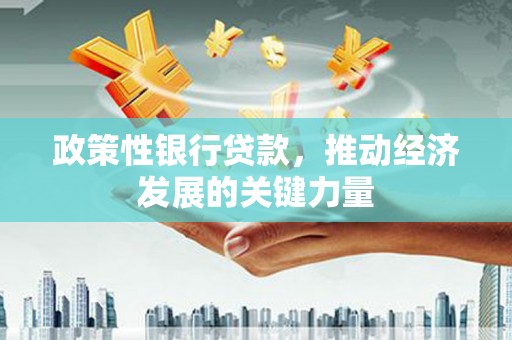 封开政策性银行贷款，推动经济发展的关键力量